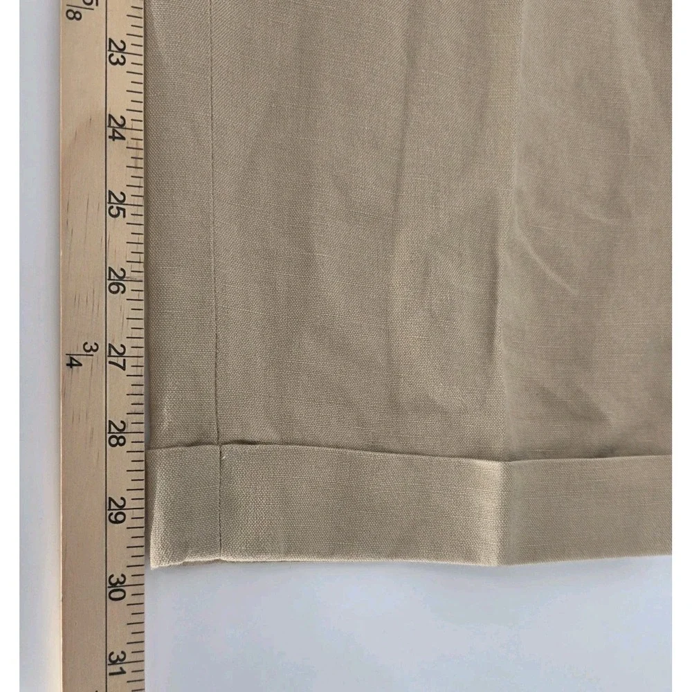 Vintage Polo Ralph Lauren Linen Blend Pleated Pants‎ 36x30 USA Trousers 90s